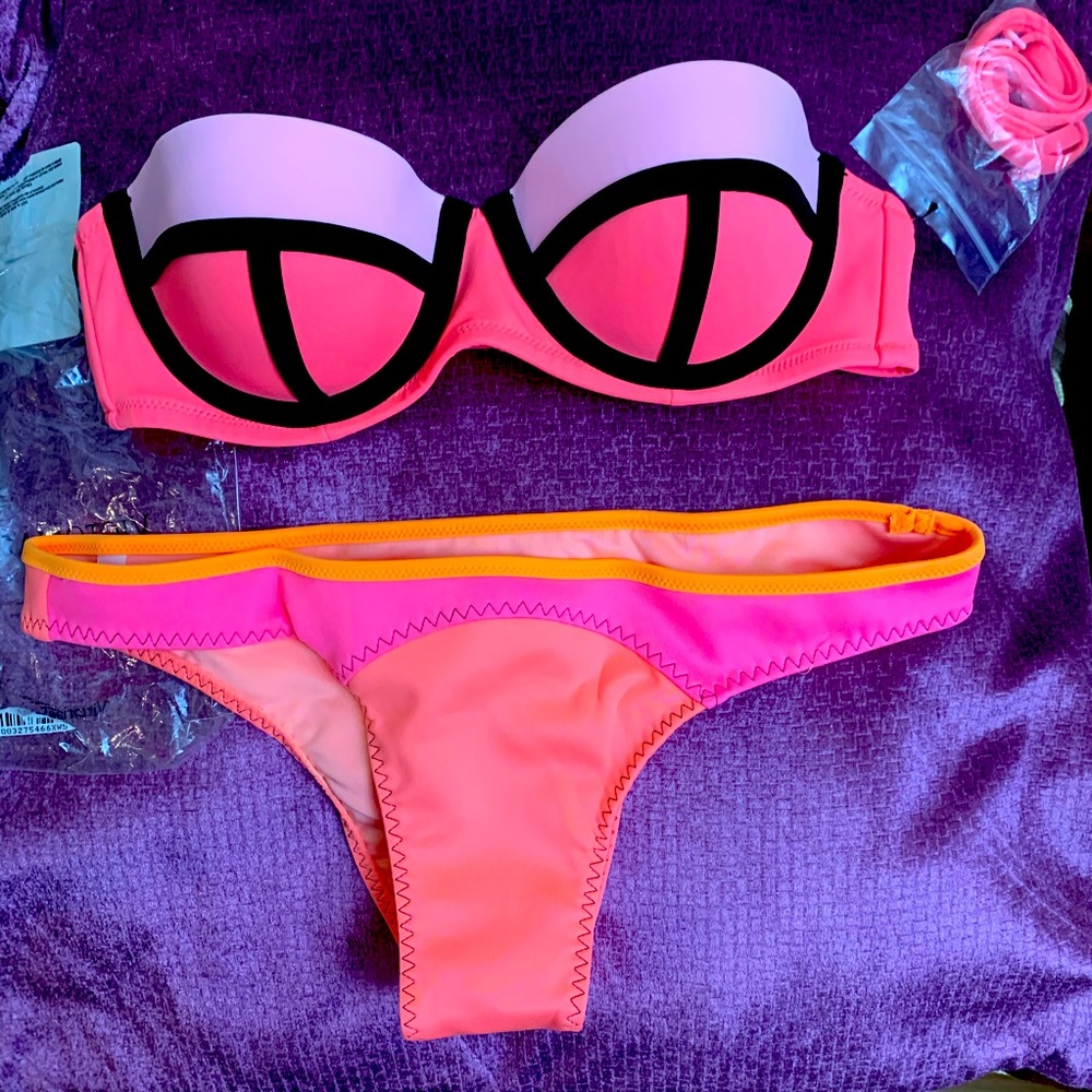 Victoria Secret Color-block Swimsuit